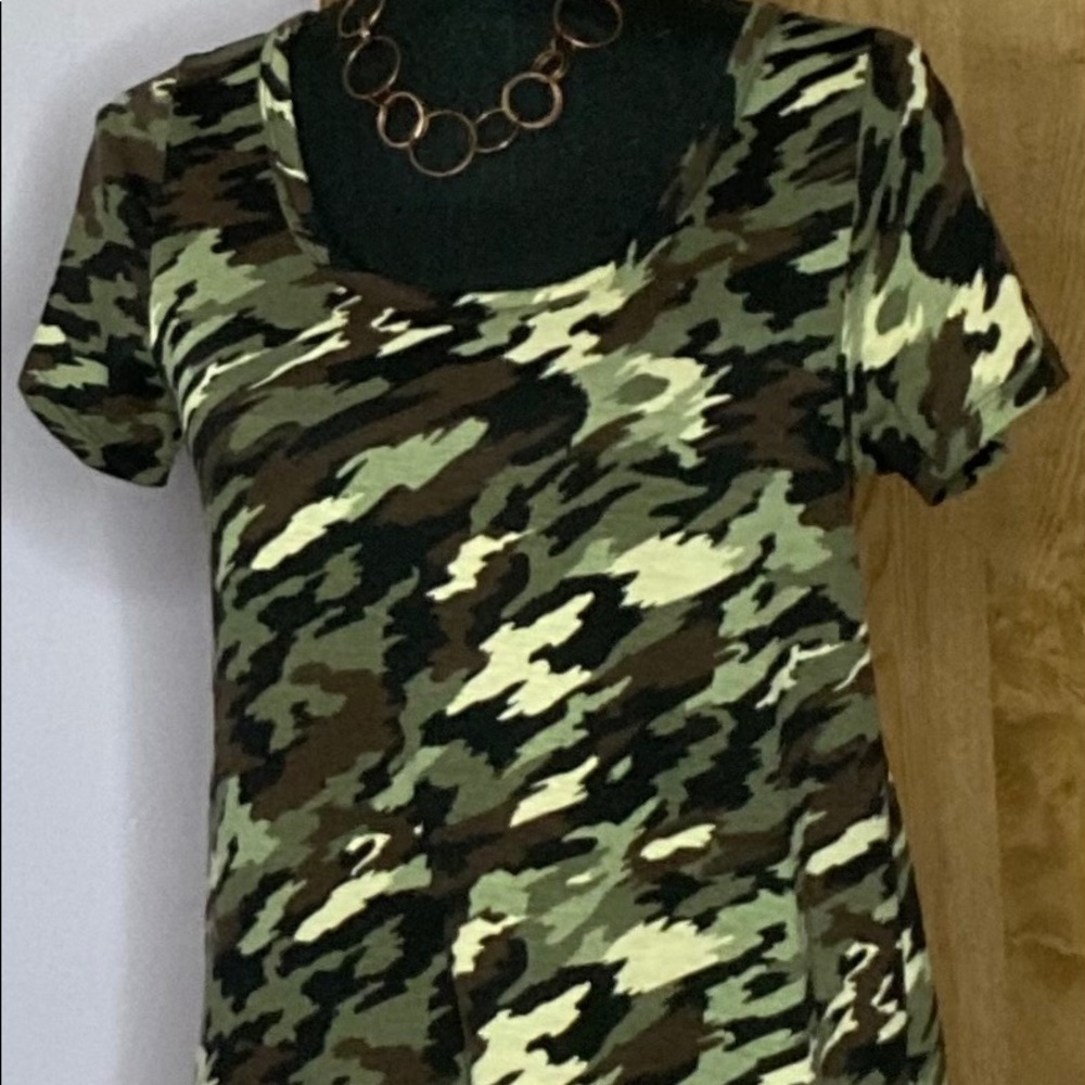Green camo XS classic T-shirt